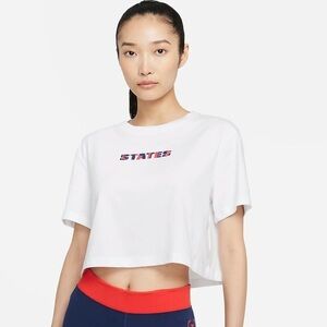 Nike Women's US States Crop Soccer T-Shirt